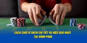 Cách chơi xì dách chi tiết và hiệu qua nhất tại kho game PG88