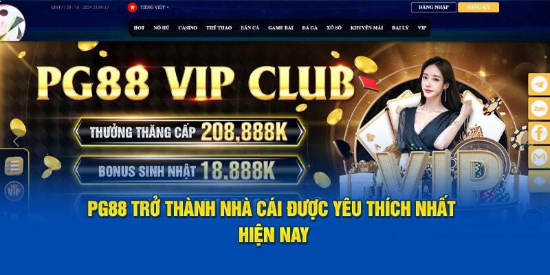 PG88 trở thành sân chơi được yêu thích nhất hiện nay